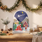 Christmas Village Pop-up SVG - 3D Layered Christmas Paper Craft Template for Cricut