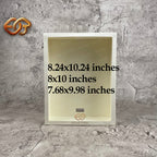 Paper Shadow Box Frame SVG Template for Cricut – Square & Rectangle Frame with Spacer