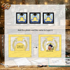 Graduation Shadow Box SVG for Cricut | 3D Layered SVG Paper Cut Light Template 2