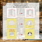 Custom Pet Memorial Shadow Box SVG for Cricut | 3D Layered SVG Paper Cut Light Template 2