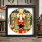 Nutcracker Shadow Box SVG for Cricut | 3D Layered SVG Paper Cut Light Template