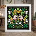Saint Patrick Shadow Box SVG for Cricut | 3D Layered SVG Paper Cut Light Box Template 2