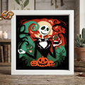 Nightmare Before Chrismas Shadow Box SVG for Cricut | 3D Layered SVG Paper Cut Light Template 4