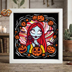 Nightmare Before Chrismas Shadow Box SVG for Cricut | 3D Layered SVG Paper Cut Light Template 2
