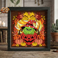 Halloween Shadow Box SVG for Cricut | 3D Layered SVG Paper Cut Light Template 4