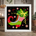Elf Shoe Shadow Box SVG for Cricut | 3D Layered SVG Paper Cut Light Template