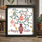 Easter Shadow Box SVG for Cricut | 3D Layered SVG Paper Cut Light Template 5