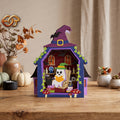 Boo Halloween Pop-up Haunted House SVG - 3D Layered Halloween Paper Craft Template for Cricut