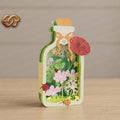 Floral Garden Pop-up Jar SVG – 3D Layered Flower Jar Paper Craft Template for Cricut 3