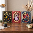 Combo 3 Halloween Pop-up Book SVG - 3D Layered Halloween Paper Craft Template for Cricut