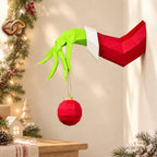 3D Christmas Hand Papercraft SVG | DIY Low Poly Template