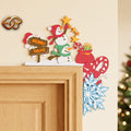 Christmas Door Toppers 3D Layered SVG | Christmas Paper Cut File 1