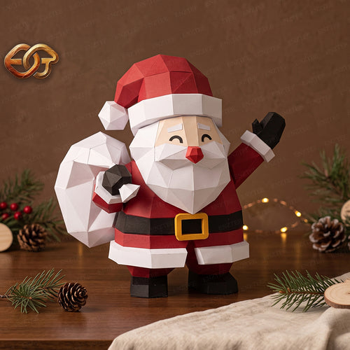 SVG Giáng Sinh Xếp Lớp 3D "Joy" | File Cắt Giấy