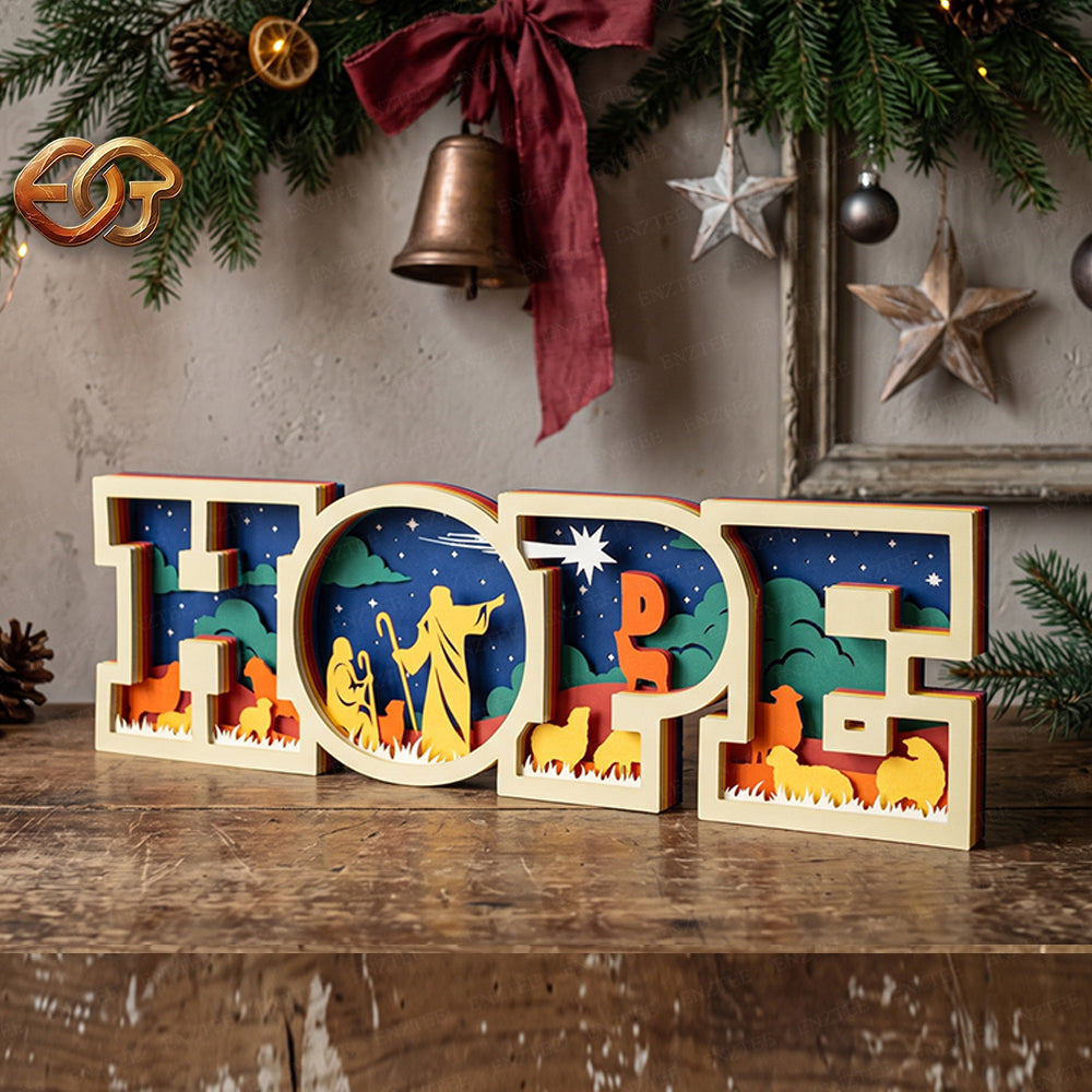 Combo 5 Nativity Scene 3D Layered SVG | Christmas Paper Cut File