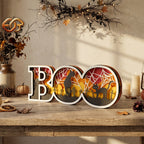 Boo 3D Layered SVG | Halloween Paper Cut File