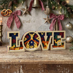 Love 3D Layered SVG | Christmas Paper Cut File