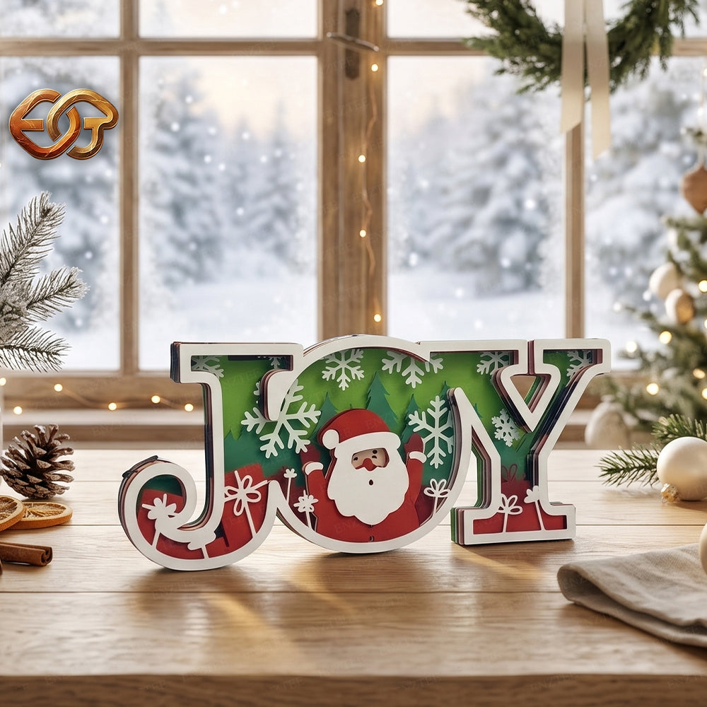 Combo 3 3D Merry Christmas Layered SVG | Christmas Paper Cut File