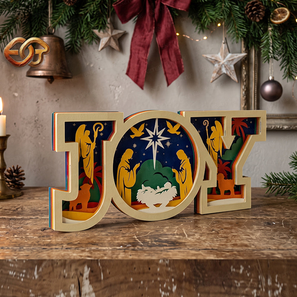 Combo 5 Nativity Scene 3D Layered SVG | Christmas Paper Cut File