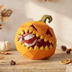 3D Pumpkin Papercraft SVG | DIY Low Poly Template