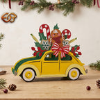 Xe trượt tuyết của ông già Noel SVG – Mẫu đồ thủ công giấy Giáng sinh xếp lớp 3D dành cho máy cắt Cricut 1
