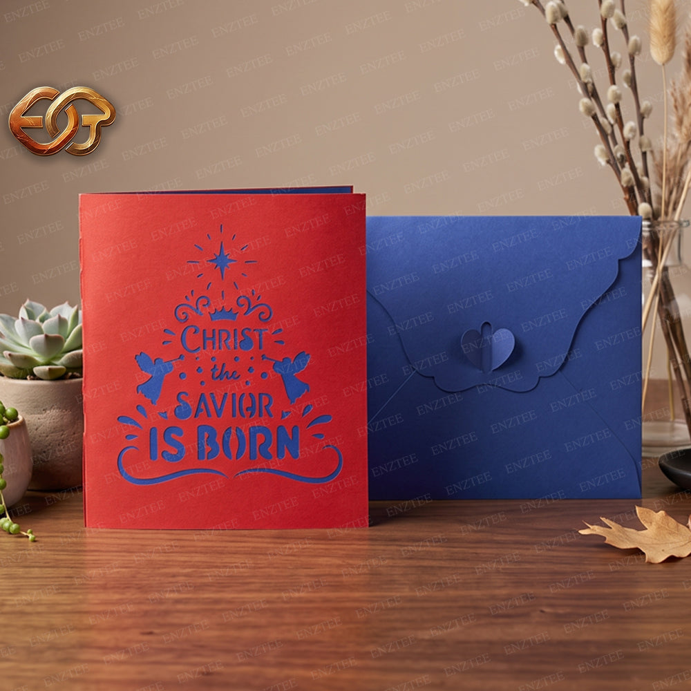 Combo 3 Nativity Scene Pop-up Card SVG - 3D Layered Christmas Paper Craft Template for Cricut