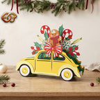 Xe trượt tuyết của ông già Noel SVG – Mẫu đồ thủ công giấy Giáng sinh xếp lớp 3D dành cho máy cắt Cricut 1
