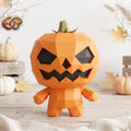 3D Pumpkin Man Papercraft SVG | DIY Low Poly Template