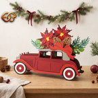 Christmas Pop-up Car SVG - 3D Layered Christmas Paper Craft Template for Cricut 1