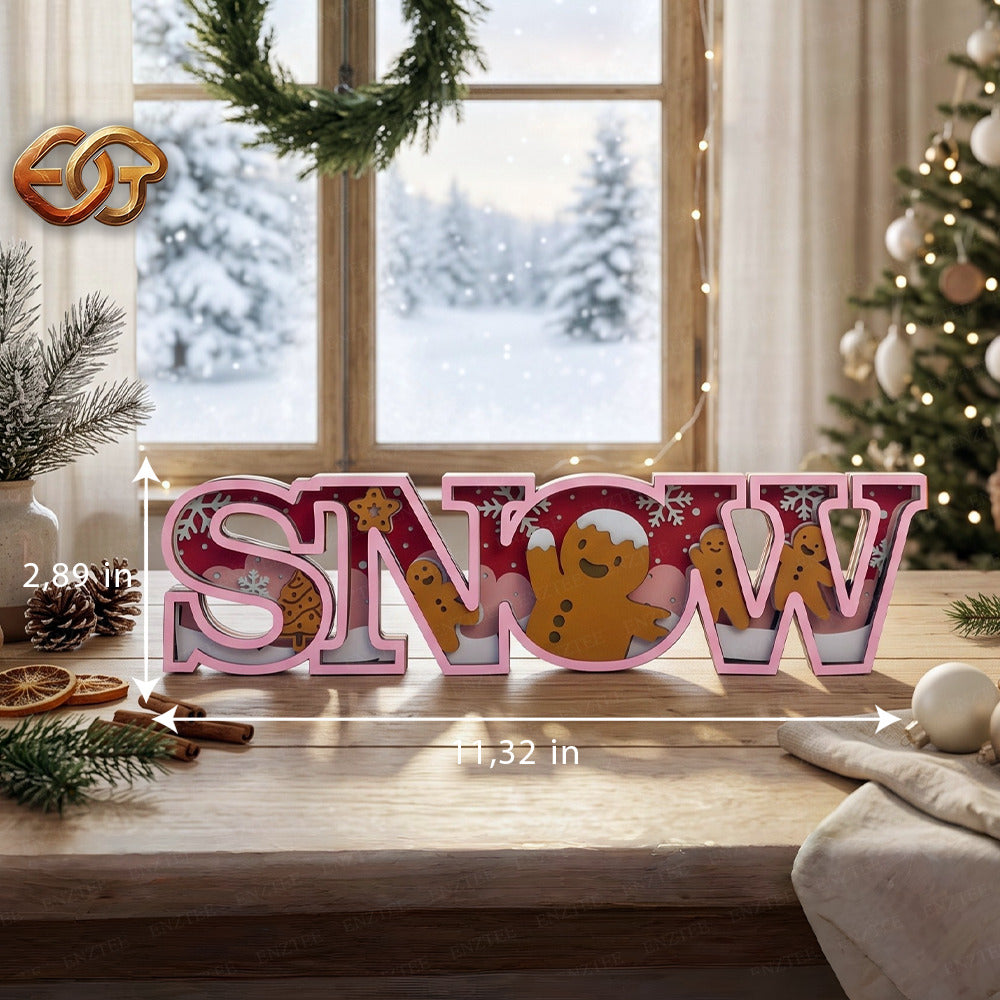 Combo 3 3D Merry Christmas Layered SVG | Christmas Paper Cut File