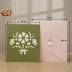Flower Pop-up Card SVG – 3D Floral Greeting Card for Cricut 3