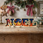Noel 3D Layered SVG | Christmas Paper Cut File