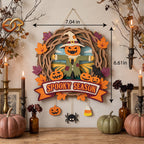SVG 3D superposé pour Halloween | Fichier de découpe papier Halloween
