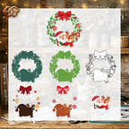 Santa Claus 3D Layered SVG | Christmas Paper Cut File