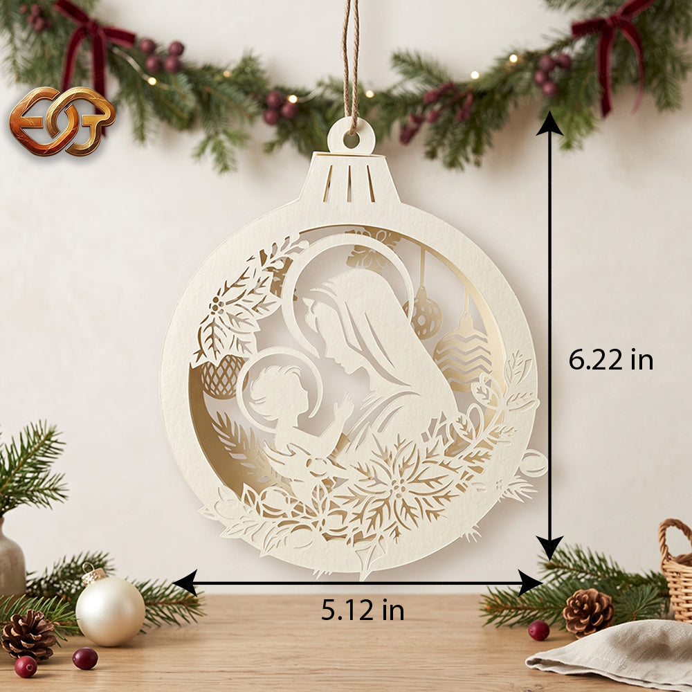 Đèn lồng giấy Công chúa hoa SVG - Mẫu đèn ngủ cổ tích 3D 1