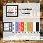 Personalized Teacher Gift Shadow Box SVG for Cricut | 3D Layered SVG Paper Cut Light Template