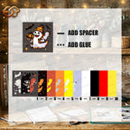 Boo Halloween Shadow Box SVG for Cricut | 3D Layered SVG Paper Cut Light Template 1