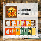 Pumpkin Shadow Box SVG for Cricut | 3D Layered SVG Paper Cut Light Template 1