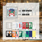 Christmas Snowman Shadow Box SVG for Cricut | 3D Layered SVG Paper Cut Light Template 3